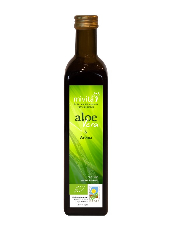 Organic Aloe Vera Juice & Aronia